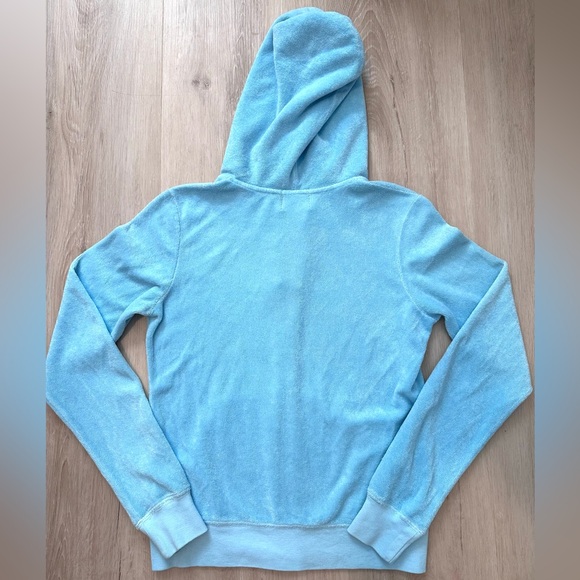Juicy Couture Turquoise Zip-Up Hoodie M NWT - Picture 5 of 6